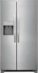 36-1/4 in. 25.6 cu. ft. Side-By-Side Refrigerator in Stainless