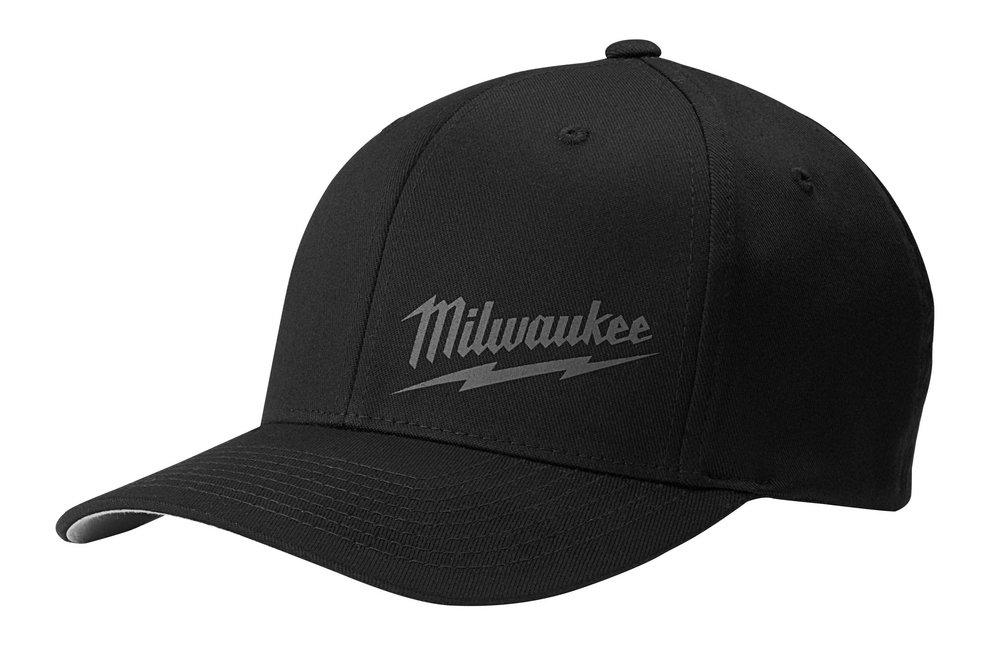 Milwaukee&reg; Black Fitted Hat in Black 