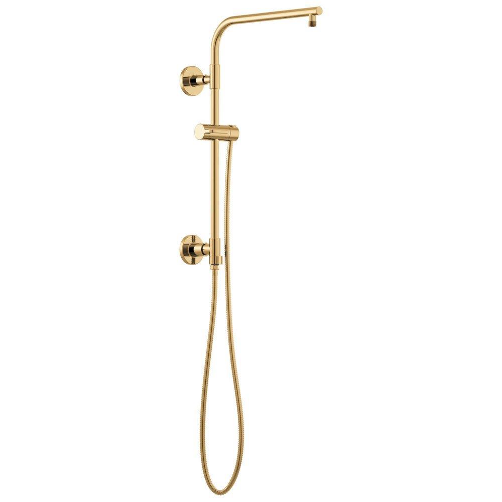 Brizo Polished Gold Single Handle Single Function Shower System 