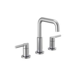 Two Handle Widespread Bathroom Sink Faucet in Brilliance Stainless