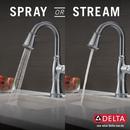 Delta Faucet Lumicoat™ Arctic Stainless Single Lever Handle Bar Faucet 