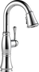 Delta Faucet Lumicoat™ Arctic Stainless Single Lever Handle Bar Faucet 