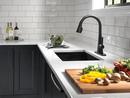 Delta Faucet Matte Black Pull Down Kitchen Faucet 