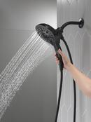 Delta Faucet Matte Black Multi Function Hand Shower 