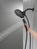 Delta Faucet Matte Black Multi Function Hand Shower 