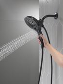 Delta Faucet Matte Black Multi Function Hand Shower 