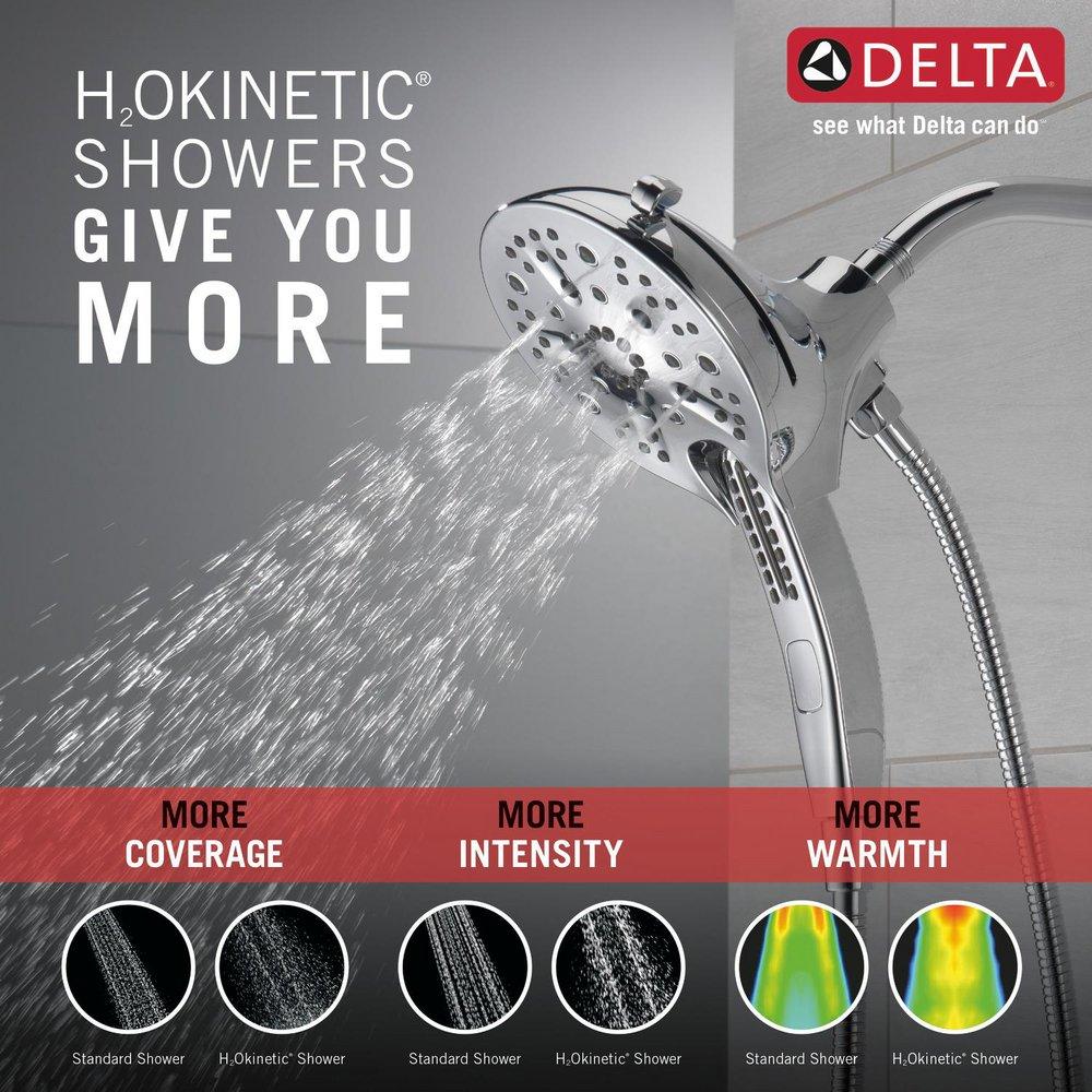 Delta Faucet Chrome Multi Function Hand Shower 