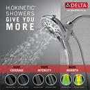 Delta Faucet Chrome Multi Function Hand Shower 