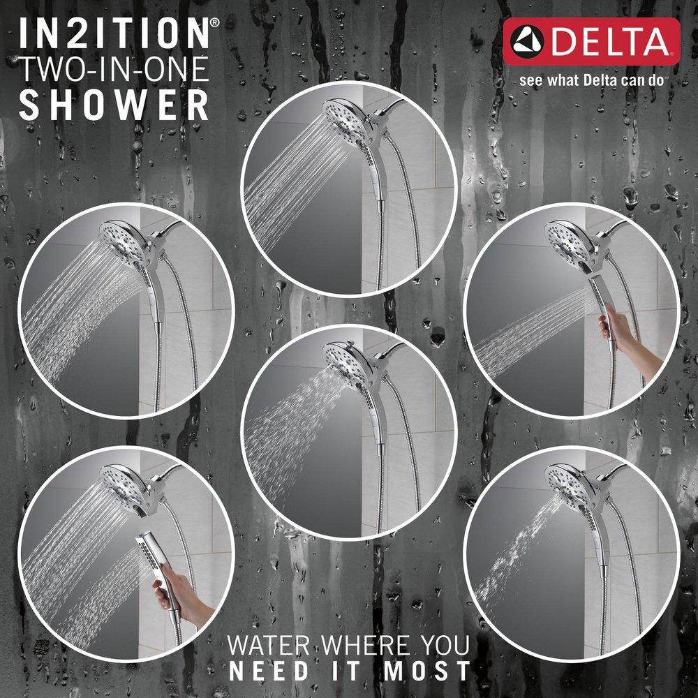 Delta Faucet Chrome Multi Function Hand Shower 