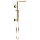 Single Handle Single Function Shower System in Luxe Gold