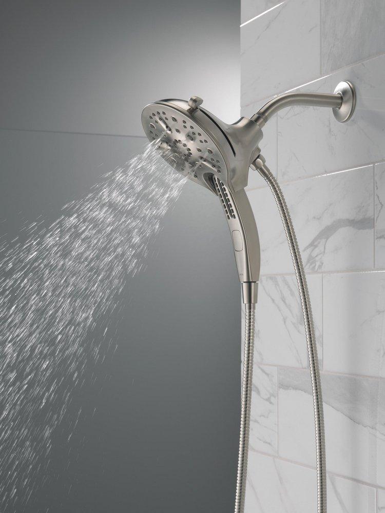 Delta Faucet Brilliance Stainless Multi Function Hand Shower 