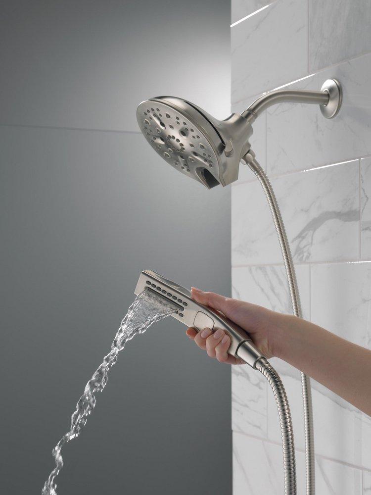 Delta Faucet Brilliance Stainless Multi Function Hand Shower 