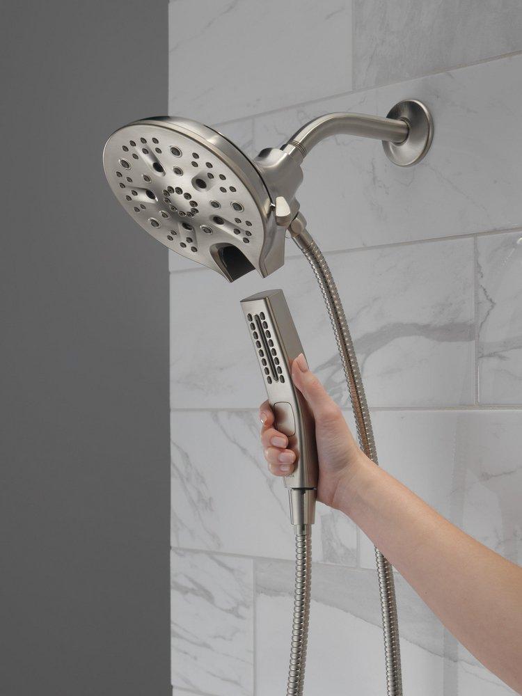 Delta Faucet Brilliance Stainless Multi Function Hand Shower 