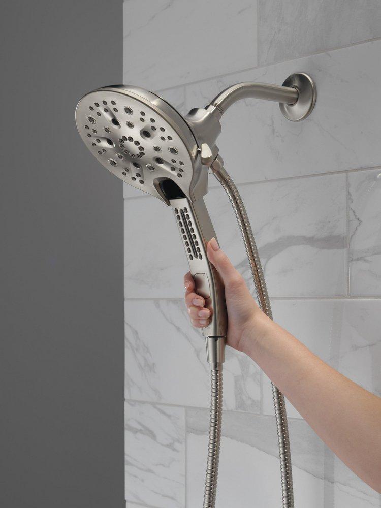 Delta Faucet Brilliance Stainless Multi Function Hand Shower 