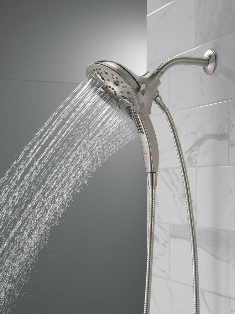 Delta Faucet Brilliance Stainless Multi Function Hand Shower 