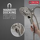 Delta Faucet Brilliance Stainless Multi Function Hand Shower 