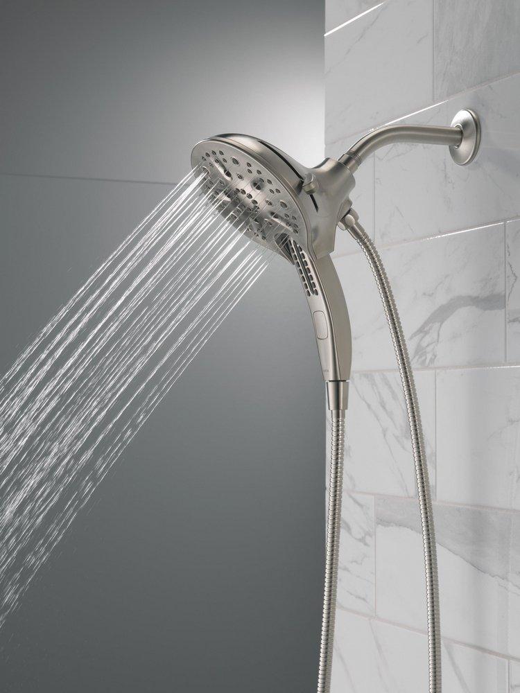 Delta Faucet Brilliance Stainless Multi Function Hand Shower 