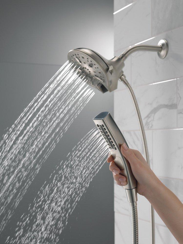 Delta Faucet Brilliance Stainless Multi Function Hand Shower 