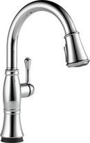 Delta Faucet Lumicoat™ Chrome Single Handle Pull Down Touch Activated Kitchen Faucet 