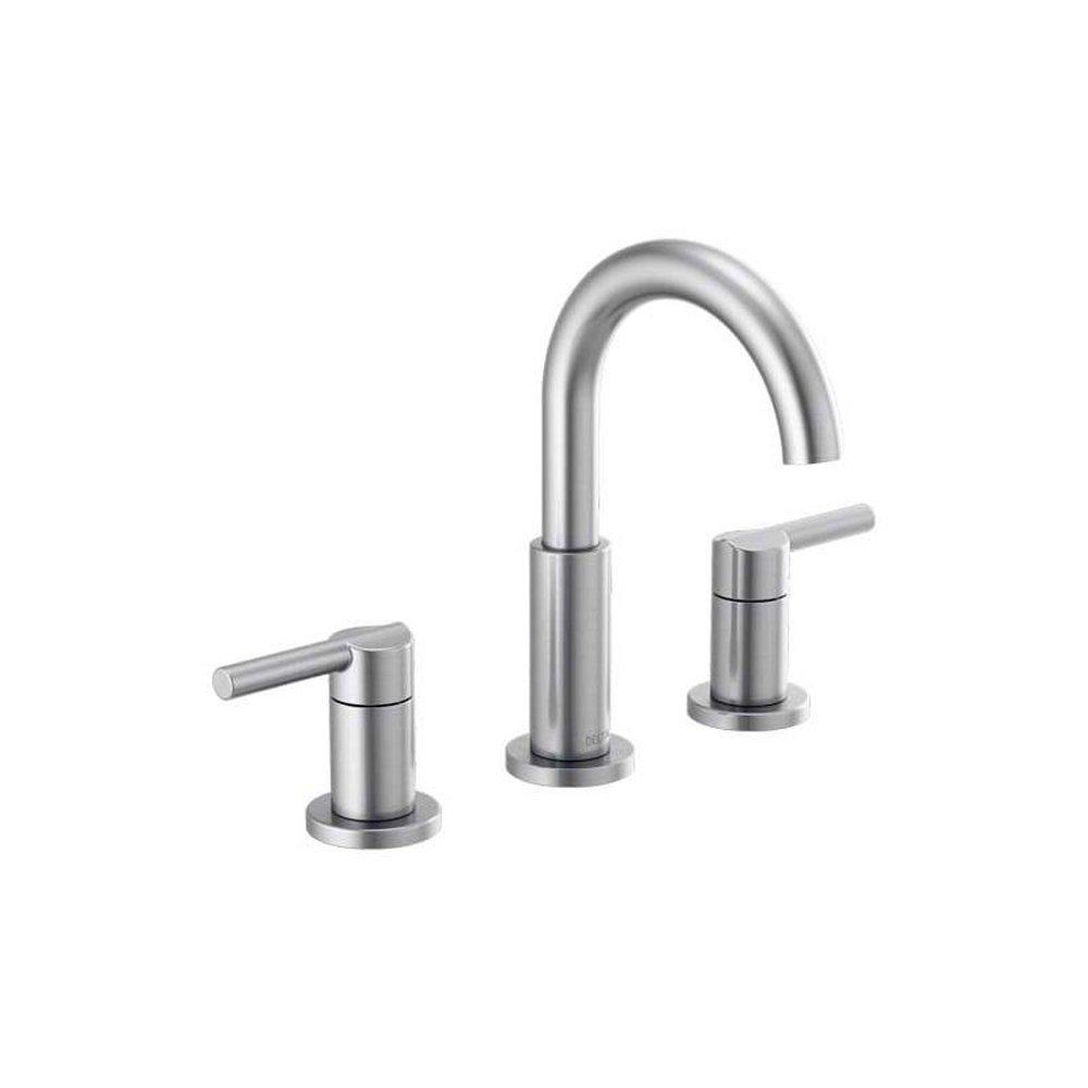 DELTA NICOLI TWO HANDLE WIDESPREAD BATHROOM FAUCET 