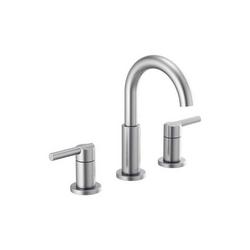 Two Handle Widespread Bathroom Sink Faucet in Brilliance Stainless