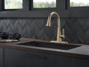 Delta Faucet Champagne Bronze Pull Down Kitchen Faucet 