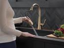 Delta Faucet Champagne Bronze Pull Down Kitchen Faucet 