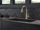 Delta Faucet Champagne Bronze Pull Down Kitchen Faucet 
