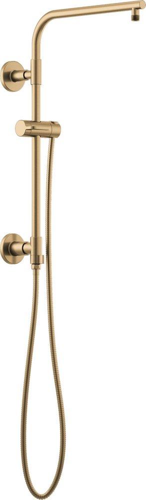 Single Handle Single Function Shower System in Luxe Gold 