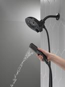 Delta Faucet Matte Black Multi Function Hand Shower 