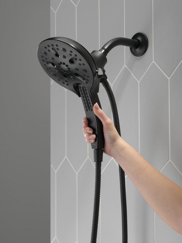 Delta Faucet Matte Black Multi Function Hand Shower 