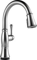 Delta Faucet Lumicoat™ Arctic Stainless Single Handle Pull Down Touch Activated Kitchen Faucet