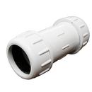Jones Stephens White IPS EPDM PVC Compression Coupling 