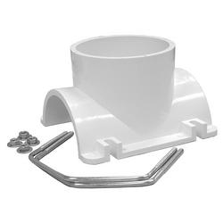 4 x 2 in. PVC Saddle Tee without Gasket