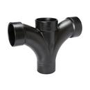 ABS DWV Street Double Fixture Tee 