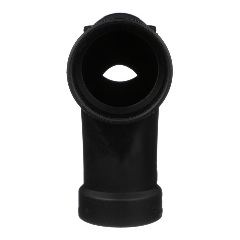 Black ABS DWV Double Fixture Tee 