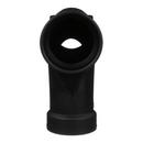 Black ABS DWV Double Fixture Tee 