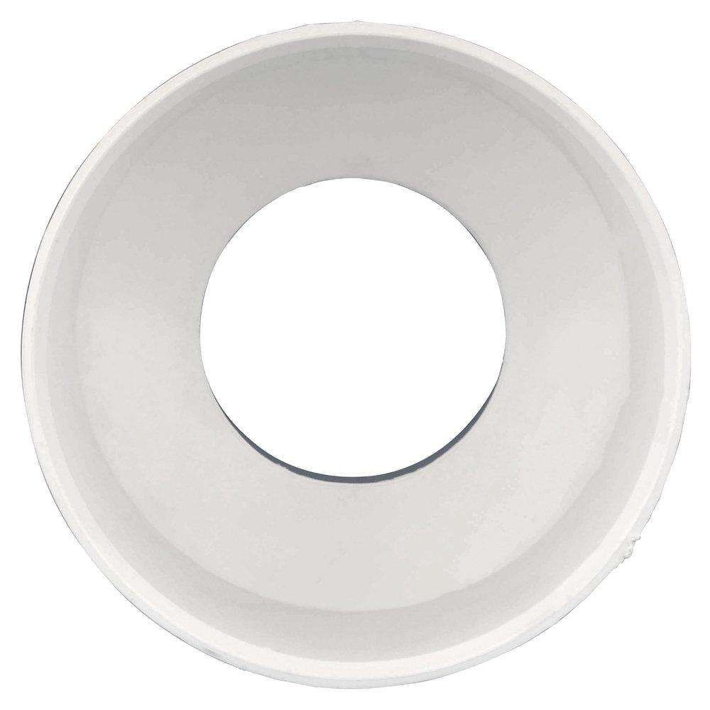 White PVC Schedule 30 Thin-Wall Coupling 