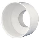 White PVC Schedule 30 Thin-Wall Coupling 