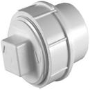 White Solvent Weld SDR 35 PVC Sewer Adapter 
