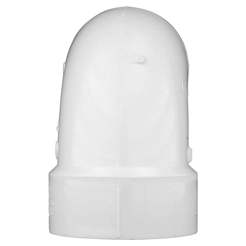 White Spigot x Hub Straight, DWV and Street Schedule 30 PVC 90 Degree Elbow 