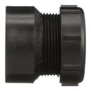 CHARLOTTE PIPE Black ABS DWV Slip Joint Female Trap Adapter with Plastic Nut & Washers to Fit 1-1/2 