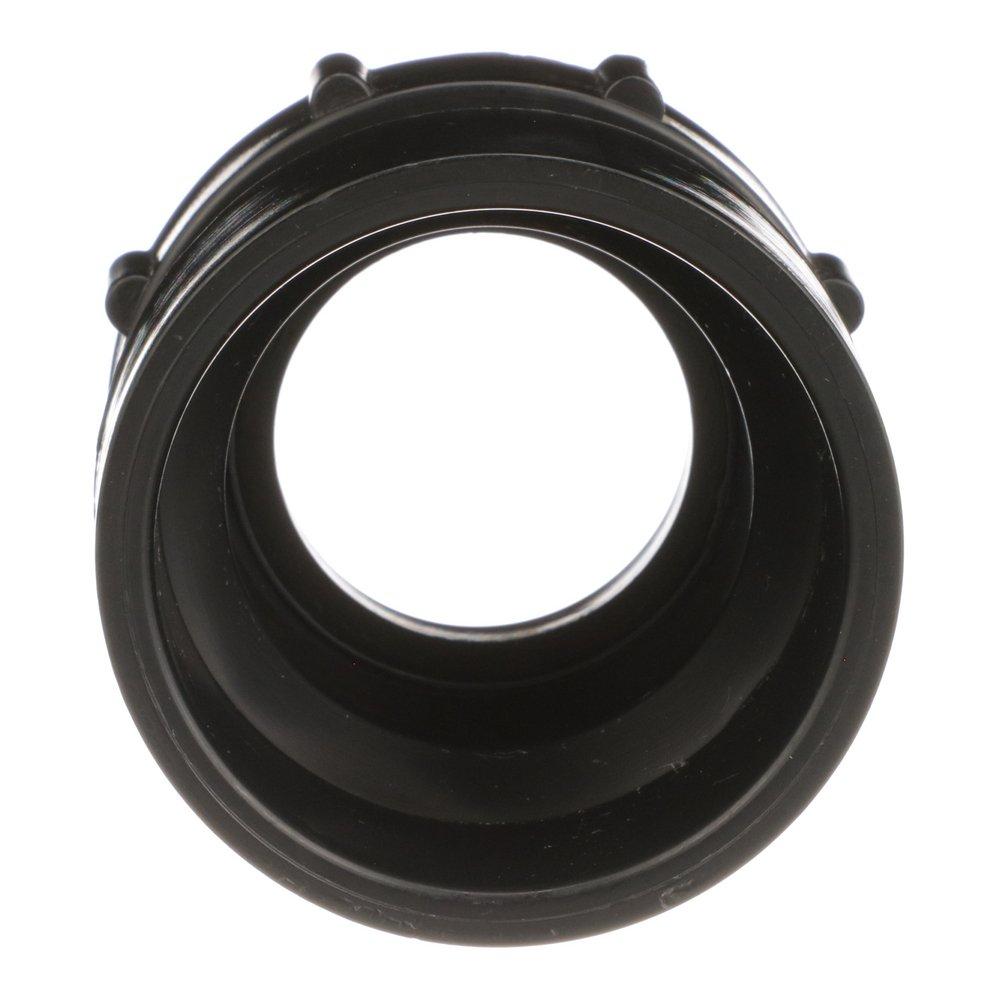 CHARLOTTE PIPE Black ABS DWV Slip Joint Female Trap Adapter with Plastic Nut & Washers to Fit 1-1/2 