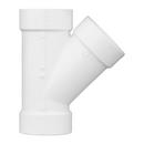 White PVC DWV Sch. 30 Wye 