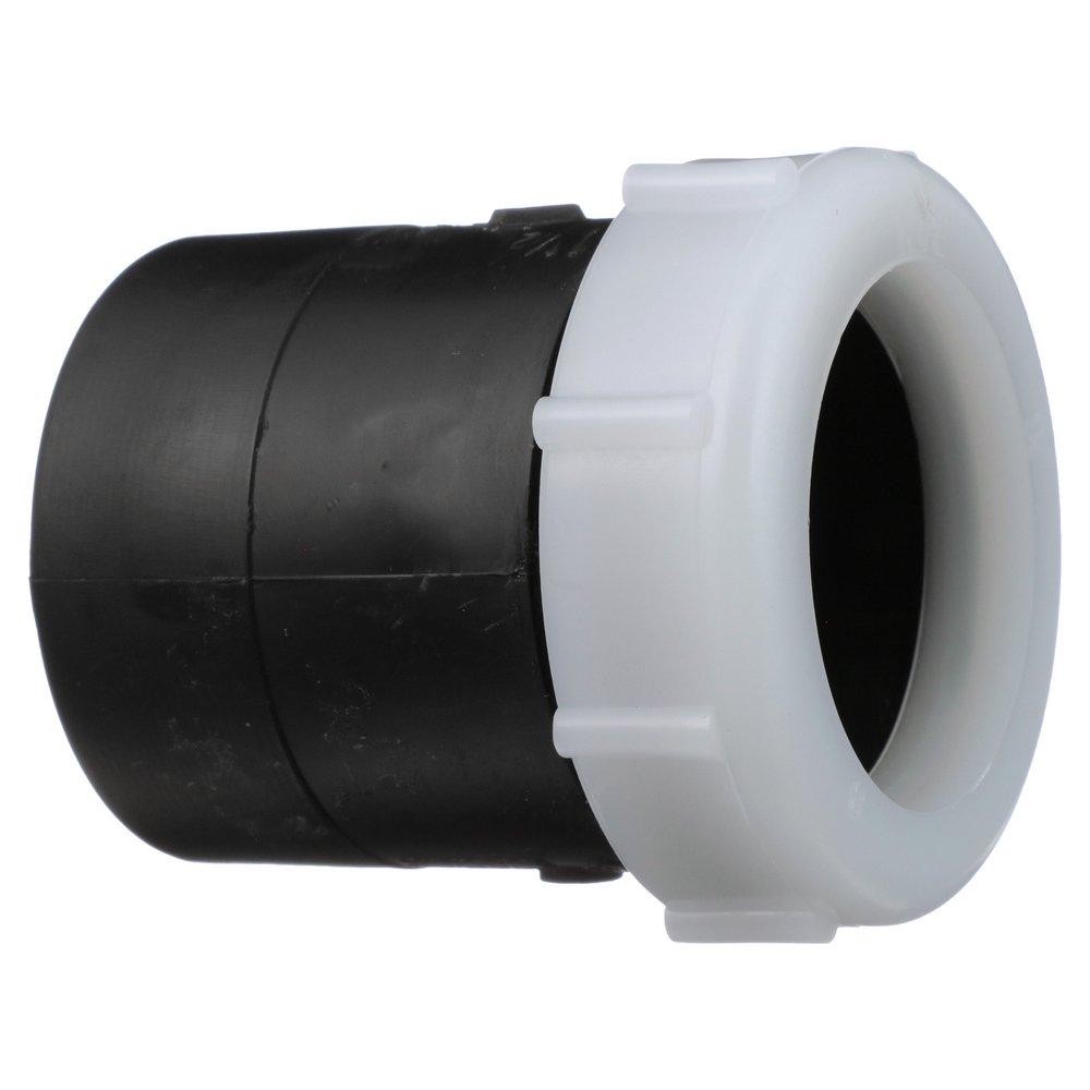 Black ABS DWV Tailpiece Adapter 
