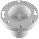 White 4 in. PVC DWV Schedule 30 Closet Flange with Knockout 