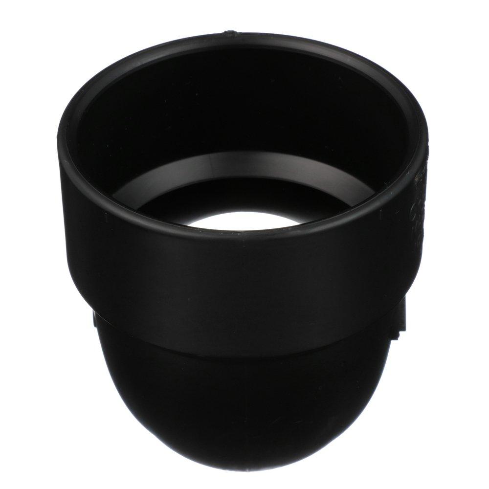 Black ABS DWV 60&deg; Street Elbow 