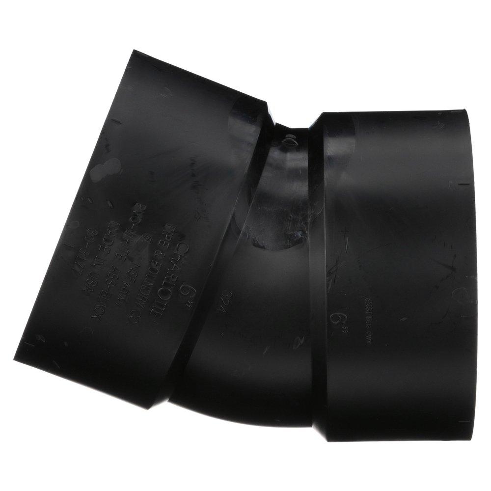 Black ABS DWV 22-1/2&deg; Elbow 