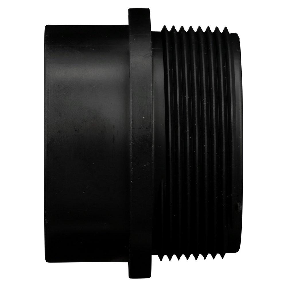 Black ABS DWV Slip Joint Male Trap Adapter 