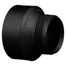 Black ABS DWV Slip Joint Female Trap Adapter 